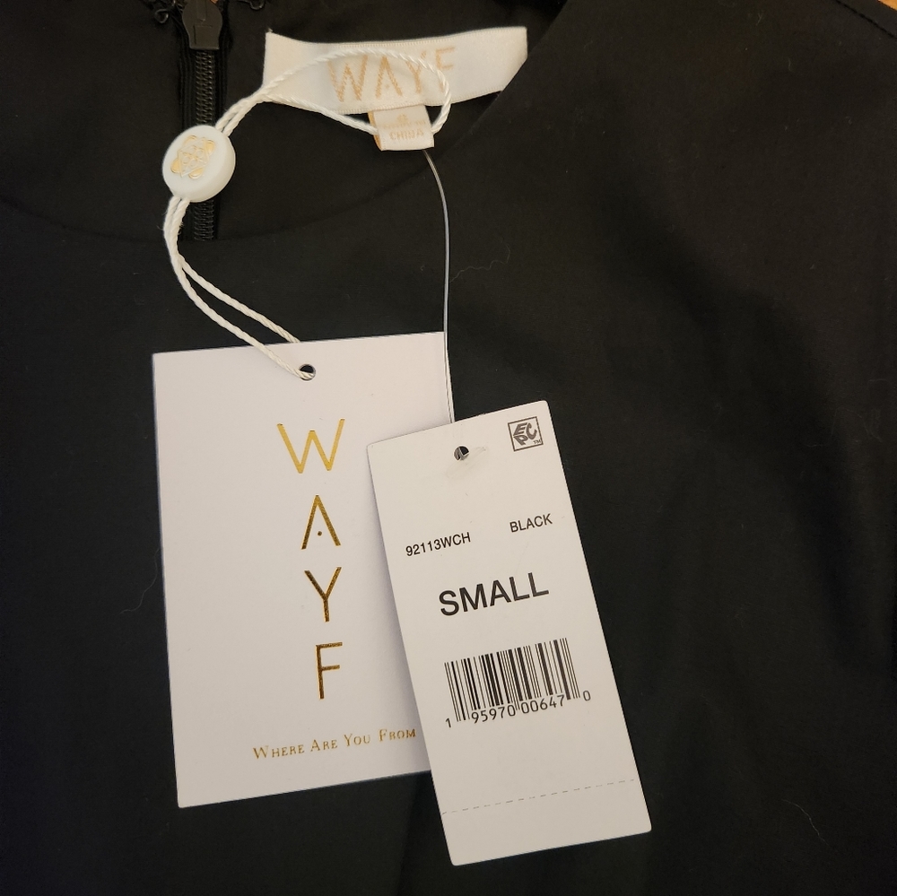 NWT Wayf Plaza Cutout TieredMaxi Dress, Small - Picture 10 of 11